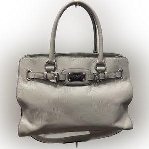 Michael Kors Gray Hamilton purse tote bag